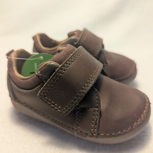 NWT/NIB Stride Rite Baby Jodie Brown Shoes, Size 3M